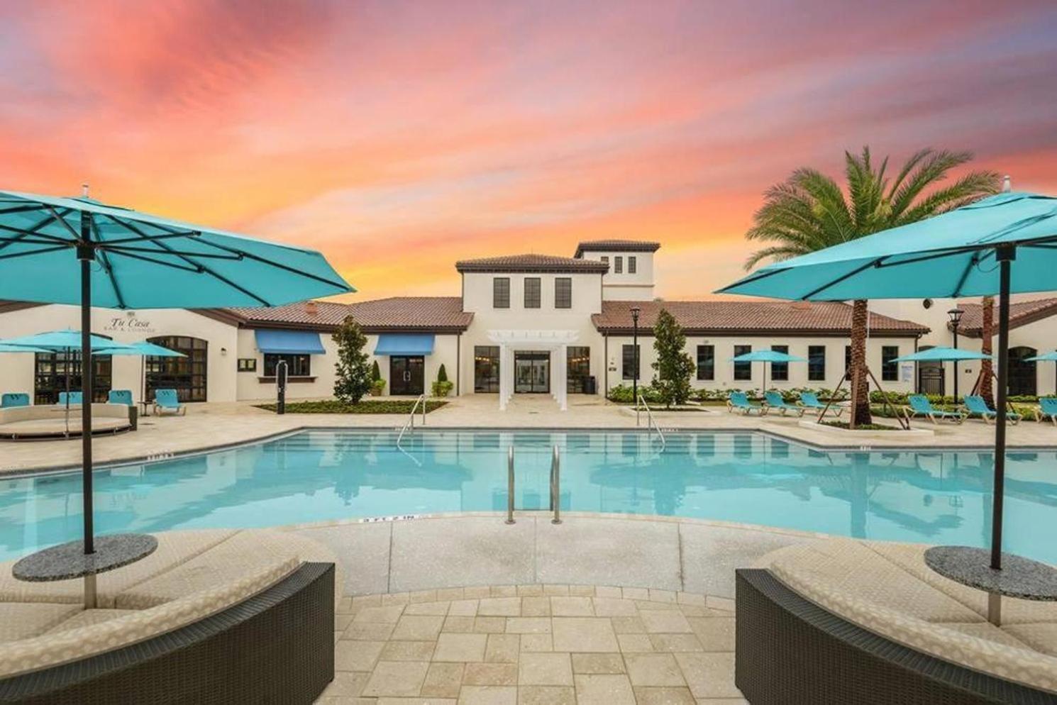 Private Pool Villa, Free Water Park, Near Disney 基西米 外观 照片